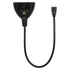 Chave Seletora Hub Hdmi Evus C-079 3 Entradas X 1 Saida [F133]