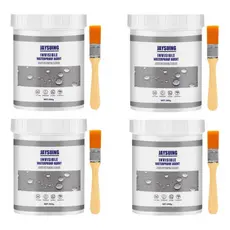 Kit 4 Selante Para Infiltrações  300g + 4 Pincel