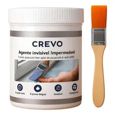 Impermeabilizante Para Infiltrações Vazamento Selante Isolante Crevo 1 KG Com Pincel Unidade
