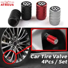 4pcs Volkswagen Válvulas De Pneus De Liga