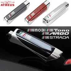 Fiat Proteção Do Freio De Mão Carro E Manga De Decoração Capa Do Freio De Mão Da Com Padrão De Fibra De Carbono Para Fiat Strada Argo Mobi Toro Fastback Pulse Cronos Scudo 500 Titano Palio Idea Uno Punto