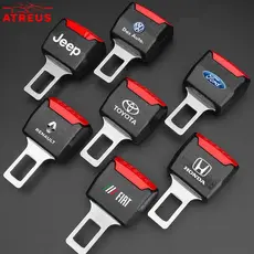 [Atreus] 1Pç/2Pçs Extensor Do Cinto De Segurança Carro Fivela Ajustável Extensor Fivela De Cinto De Segurança Acessórios