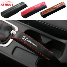 Honda Couro Capa Do Freio De Mão De Carro Proteção Do Freio De Mão Para Honda Fit City Hatch Hrv Jazz Civic g10 g11 g9