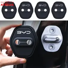 4 Pçs BYD Específico Silicone Tampa De Proteção Da Fechadura Da Porta Do Carro Para BYD Dolphin Mini Song Seagull Seal