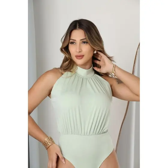 Body feminino gola alta (envio rapido!)