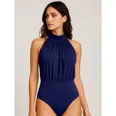 Body Feminino Com Gola Alta Fresquino De Suplex