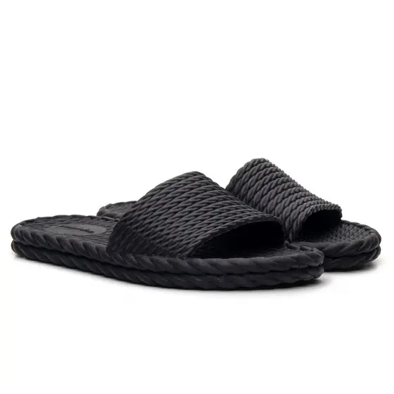 Chinelo Slide Nuvem Feminino Tranças Macio Confortável Leve Estiloso