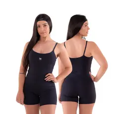 MACACAO FITNESS CURTO DE ACADEMIA COM FORRO EM POLIAMIDA + FAIXA DE CABELO