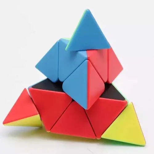Cubo Magico Original Piramide 3x3x3 Profissional Megamix
