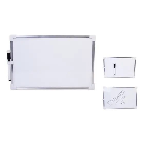 Lousa Magnética Quadro Branco 20x30cm Com Caneta e Imã