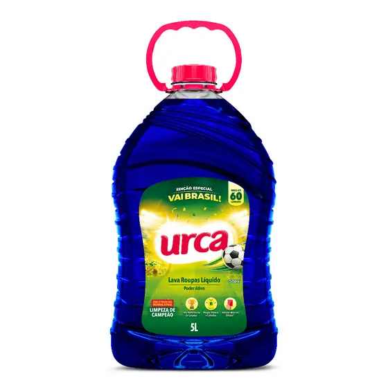 Lava Roupas Liquido Urca Azul - 5l