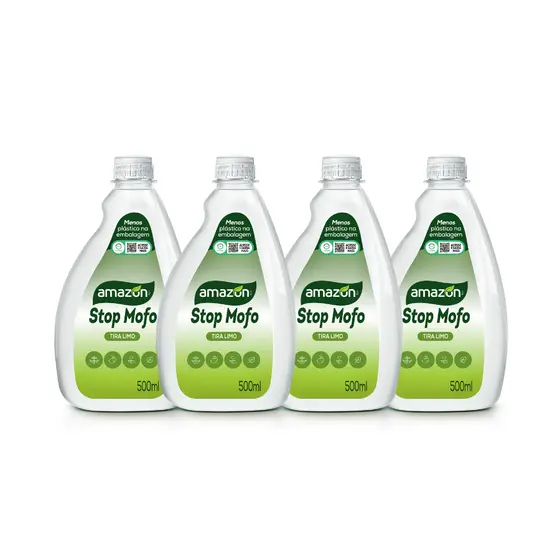 Kit 4 Tira Mofo Amazon - 500ML