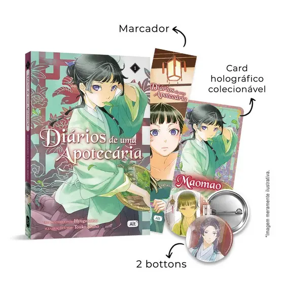 Diários de uma apotecária - com brinde