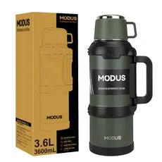 MODUS Garrafa Térmica De Inox 3,6 Litros Isolamento Térmico
