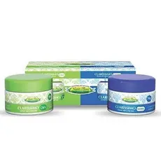 Kit Creme facial claríssimo dia e noite 100g - Nossa Flora