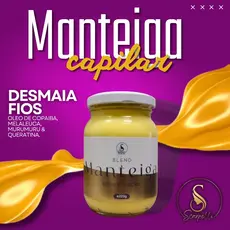 MANTEIGA CAPILAR - DESMAIA CABELO- 220G- SCARPELLI