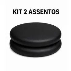Kit 2 Assentos Redondo De Banqueta Banco Cadeira 32cm Várias Cores