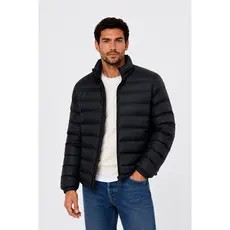 Jaqueta Puffer De Frio Com Capuz Removível Blusa Impermeável Neve