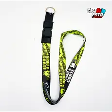Chaveiro Osascorte, Grau e Corte com engate Rápido Moto Cordão Tirante Pescoço Crachá