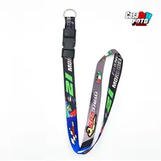 Chaveiro AGV MotoGP 21 com engate Rápido Moto Cordão Tirante Pescoço Crachá