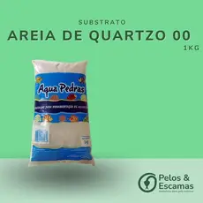 1Kg Areia de Quartzo nº 00 - Banho a Seco para Roedores