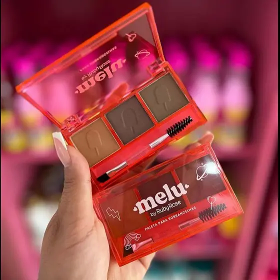 Paleta Para Sobrancelhas Melu By Ruby Rose