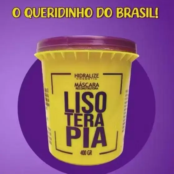 Máscara de Hidratação e Fortalecimento Capilar Lisoterapia Hidralize 400g Reconstrução Nutrição