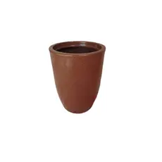 Vaso Polietileno Decorativo Para Plantas e Flores - Cone Bojo Pequena Polida Premium