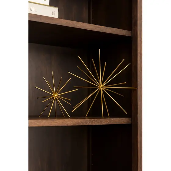 Kit Decorativo Ouriço Luxo 2 ou 3 Peças Decoração Moderna Sala Estante Elegante Casa