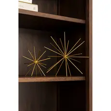 Kit Decorativo Ouriço Luxo 1,  2 ou 3 Peças Decoração Moderna Sala Estante Elegante Casa