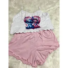 Babydoll Cropped pijama feminino, pijama verão