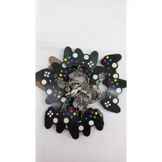 Kit chaveiro de MDF controle de video game com 12 und