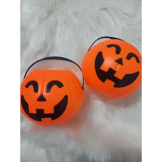 balde de abóbora halloween unidade ou kit