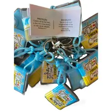 kit com 12 chaveiros de lembrancinha mini bíblia, guarda-me o Deus