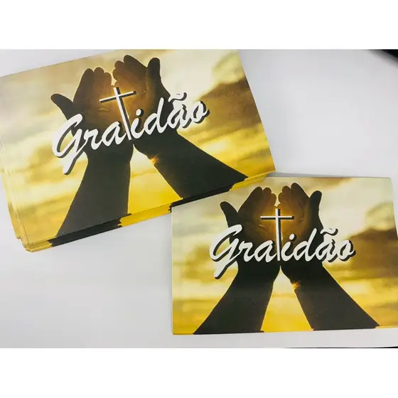 envelope campanha gratidão com 100 und