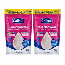 🧼 Percarbonato de Sódio Calisul 1kg – Removedor de Manchas com Oxigênio Ativo
