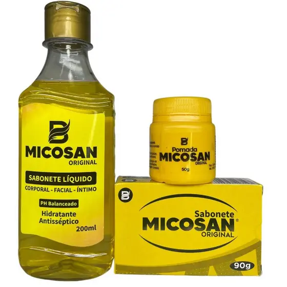 Kit clareador Tira Manchas Micosan Pomada Clareadora Original