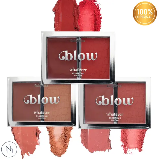 Blush Ruby Rose Duo Pó e Creme Whatever Linha Blow