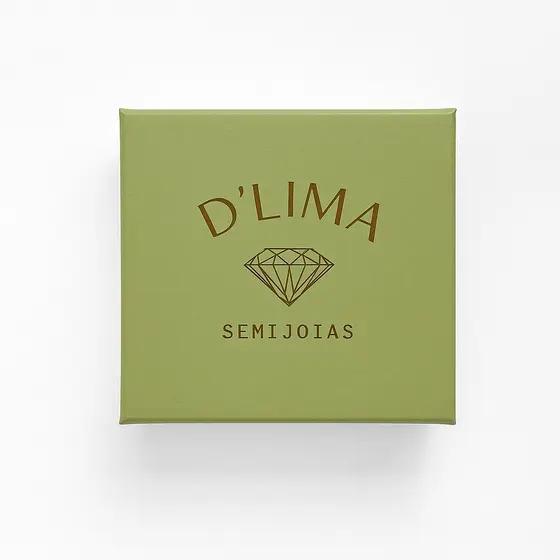 Caixinha Presente Personalizada Para Semijóia D Lima