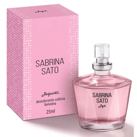 Colônia Feminina Sabrina Sato Jequiti 25ml Original