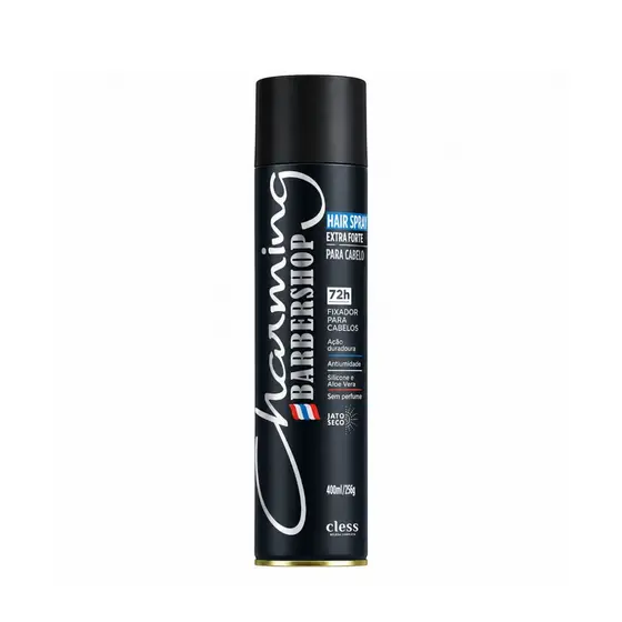 Hair Spray Extra Forte Charming Barbershop 400mlL - Cless