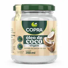 Óleo de coco virgem Copra 200ml