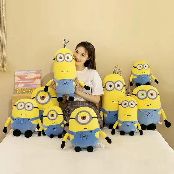 Pelúcia dos Minions decoração travesseiro macio