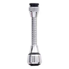 Extensor Flexível De Torneira Pia Adaptador 14cm Chuveirinho 360º Bicas De Torneiras