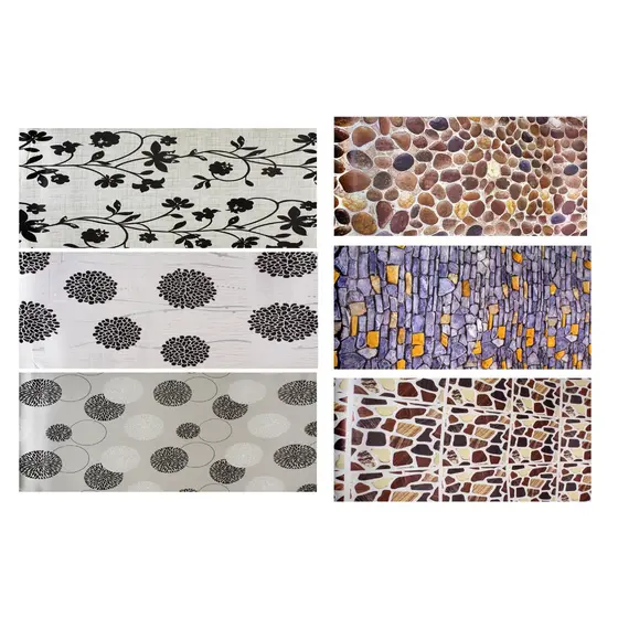 Papel De Parede Plástico Adesivo Madeira Lavável 5m X 45cm