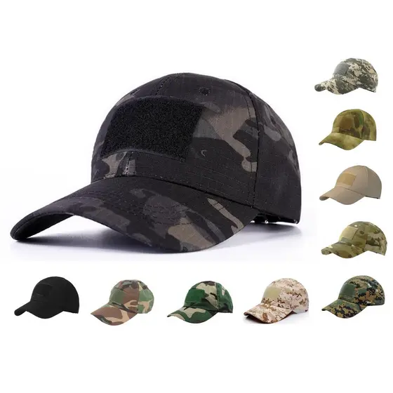 Boné Tático Militar em Rip Stop Com velcros