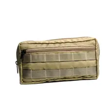Bolso Tático Modular Molle Horizontal Grande TAN