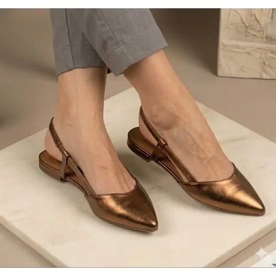 Sapatilha Feminina Mule Slingback Calce Fácil Várias Cores
