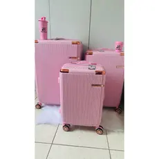 Kit Rosa Bebê 10kg/23kg/32kg Mala elegante caixa de ouro novo estilo mala  anti-roubo Rodas duplas 360°