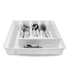 Porta Talher Organizador De Gaveta Organização de Cozinha 5 Divisórias